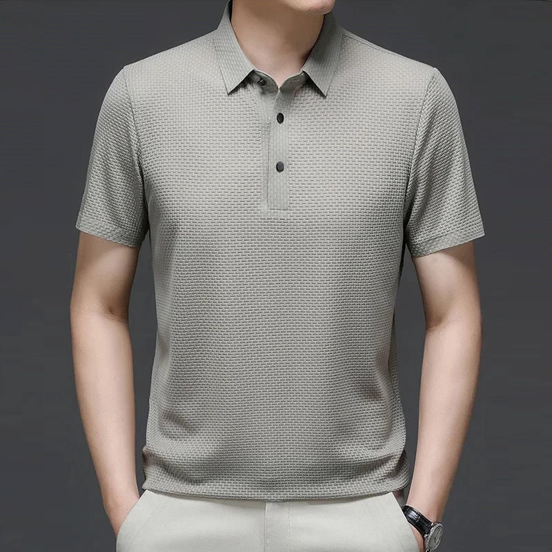 Nova | Polo testurizzato "Effetto 3D" ultra-confortevole