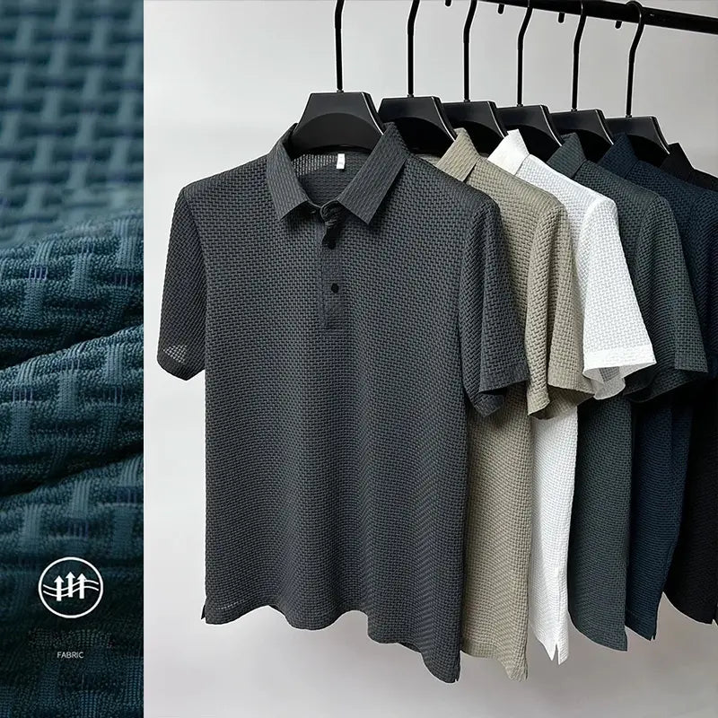 Nova | Polo testurizzato "Effetto 3D" ultra-confortevole