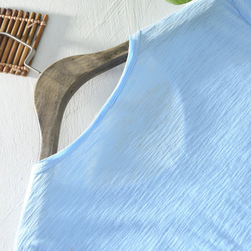 Milo | T-Shirt con scollo a V in cotone morbido