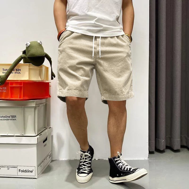 Ayden | Pantaloncini in velluto a coste alla moda e comodi