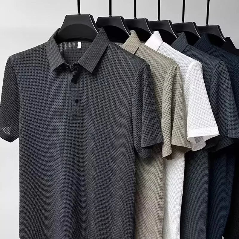 Nova | Polo testurizzato "Effetto 3D" ultra-confortevole