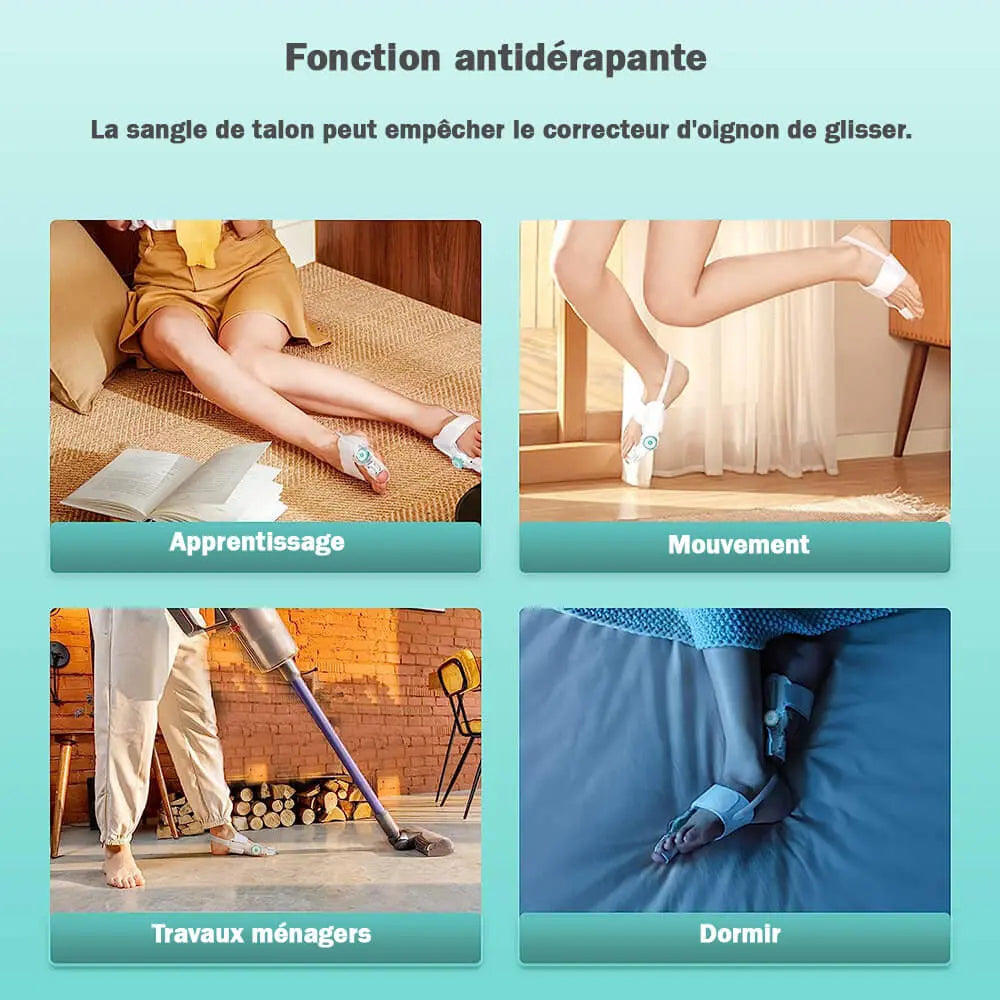 OignonFix™ -  Correcteur efficace pour l'hallux valgus